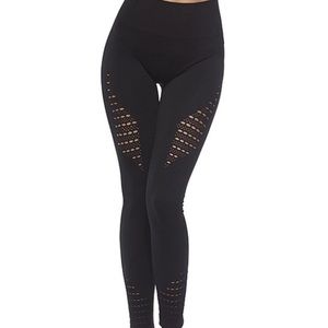 NEW purple & black training tights. $10 ea